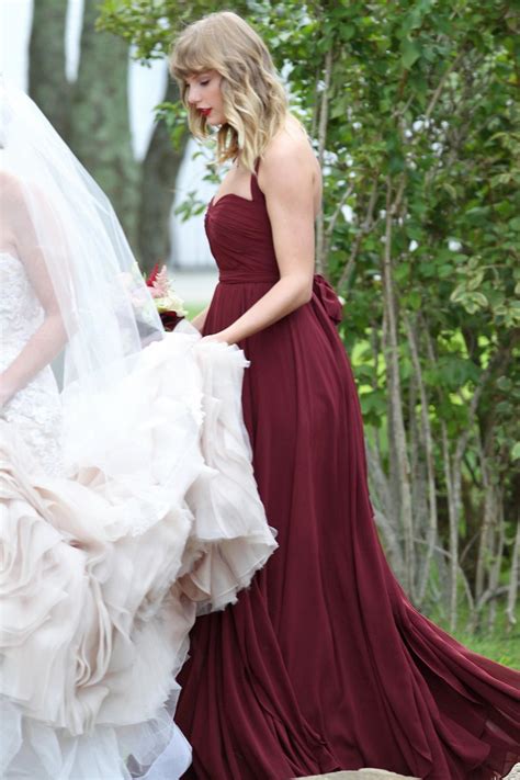 Who has Taylor Swift been a bridesmaid for?