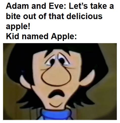 Who has a kid named Apple?