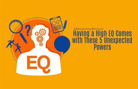 Who has high EQ?