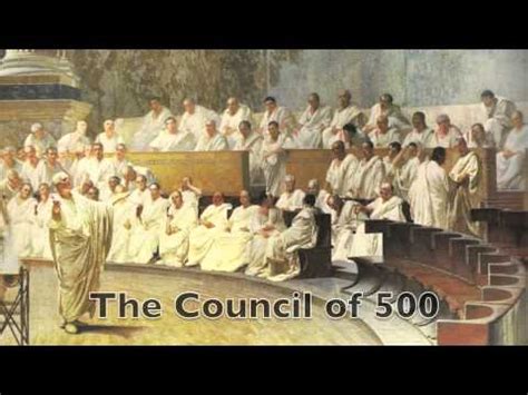 Who has the council of 500?