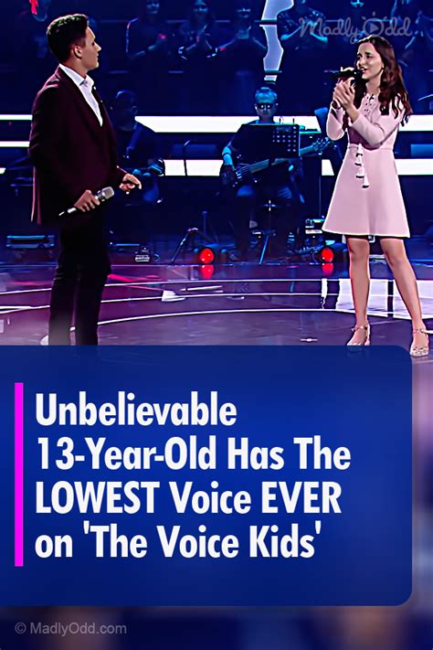 Who has the lowest voice ever?