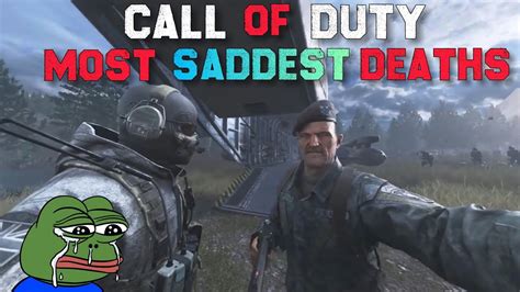 Who has the saddest death in cod?