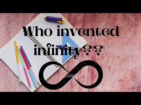 Who invented ♾?