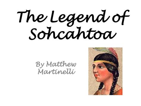 Who invented Sohcahtoa?