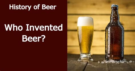 Who invented beer?
