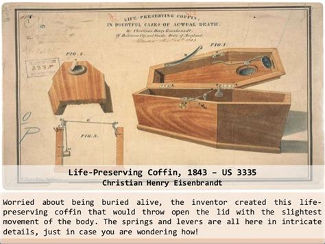 Who invented coffins?