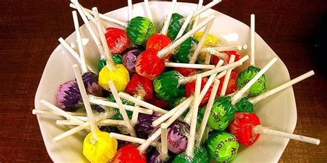 Who invented lollies?