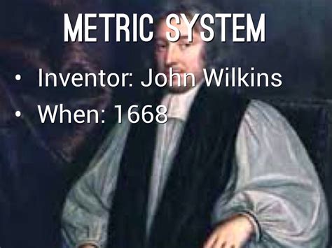 Who invented metric?