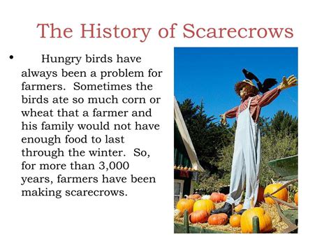 Who invented scarecrows?