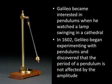 Who invented simple pendulum?