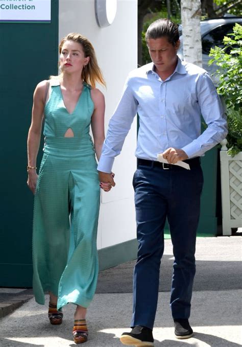 Who is Amber Heard's partner currently?
