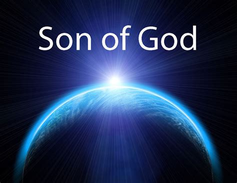 Who is God's second son?