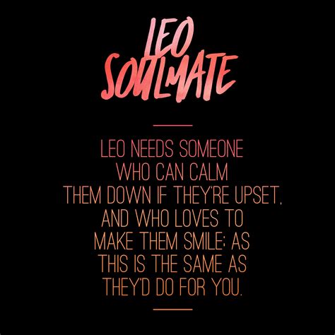 Who is Leo true soulmate?