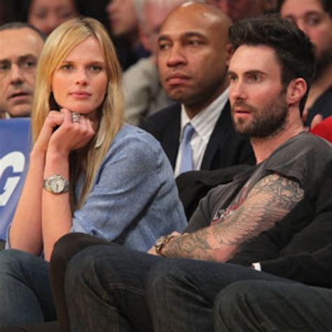 Who is Levine's girlfriend?