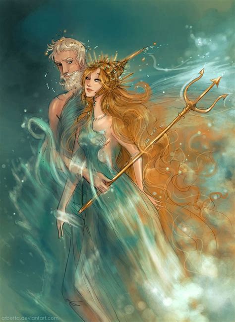 Who is Poseidon's wife?