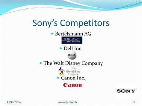 Who is Sony's biggest competitor?