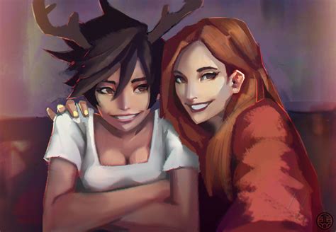 Who is Tracer's girlfriend?