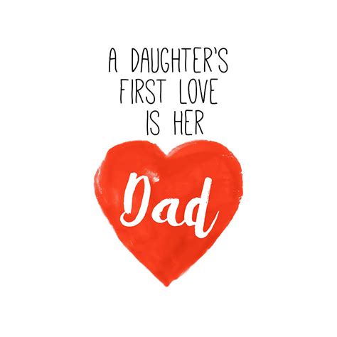 Who is a daughters first love?