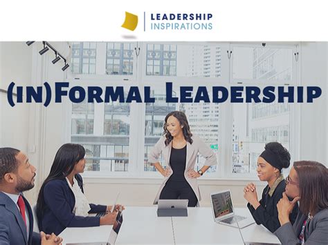 Who is a formal leader?