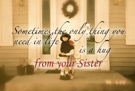 Who is a true sister?