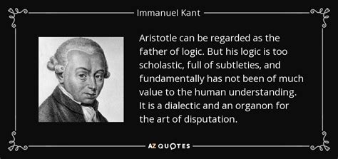 Who is called the father of logic?