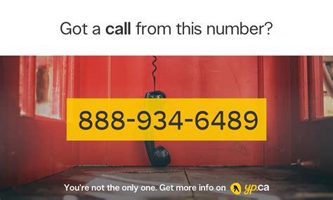 Who is calling me from 888 934 6489?