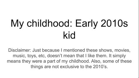 Who is considered a 2010s kid?