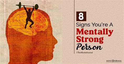 Who is considered mentally strong?