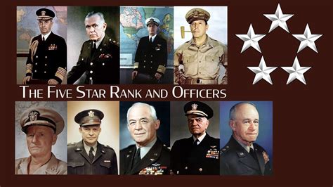 Who is higher than a five star general?