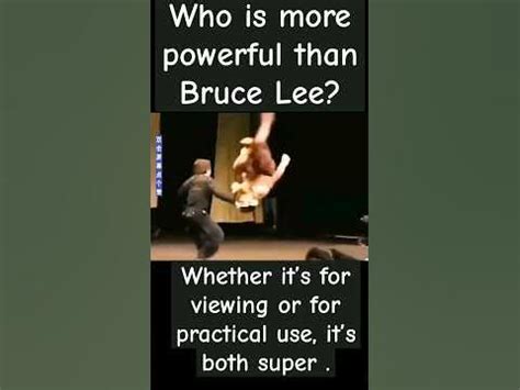 Who is more powerful than Bruce Lee?