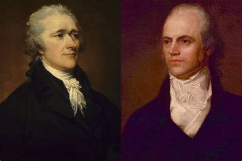 Who is older Burr or Hamilton?