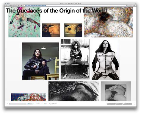Who is origin of the world?
