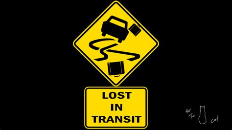 Who is responsible for lost in transit?