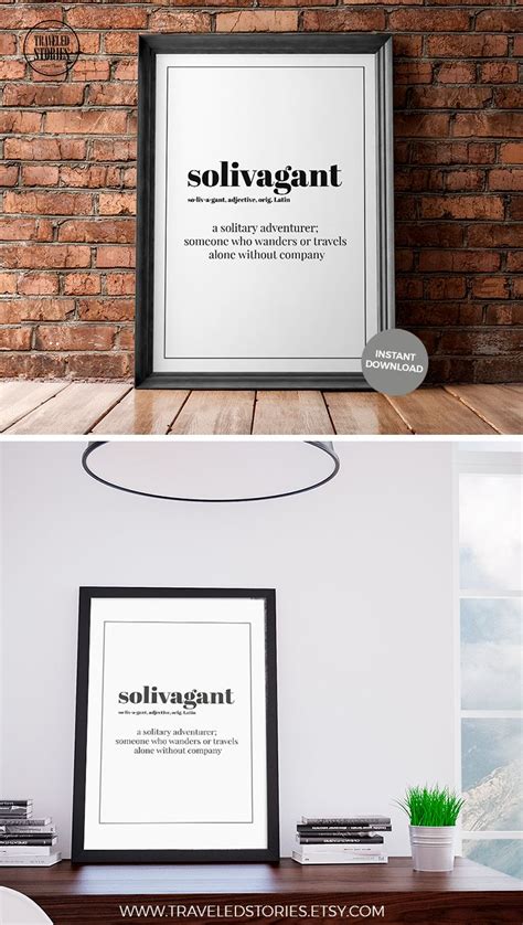 Who is solivagant?
