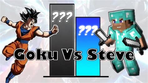 Who is stronger Goku or Steve?