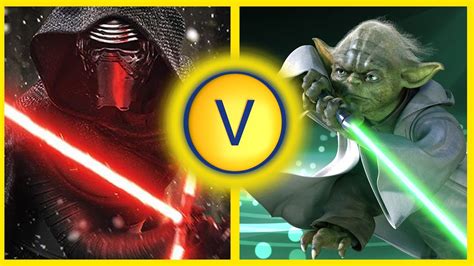 Who is stronger Yoda or Kylo Ren?