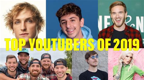 Who is the 10 biggest YouTuber?