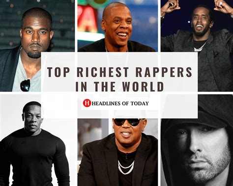 Who is the 3 richest rapper?