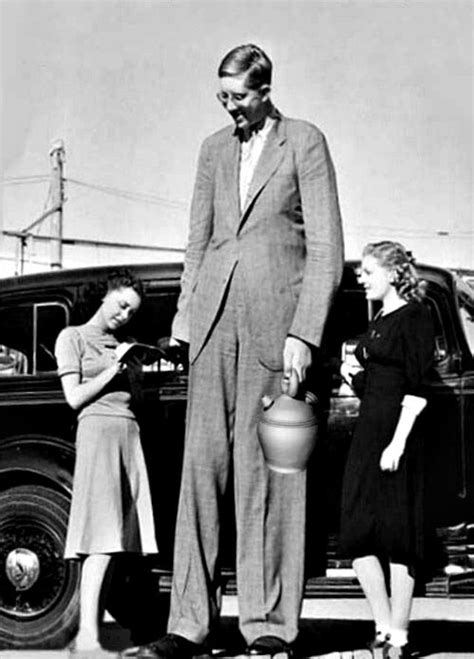 Who is the 9 foot tall man?