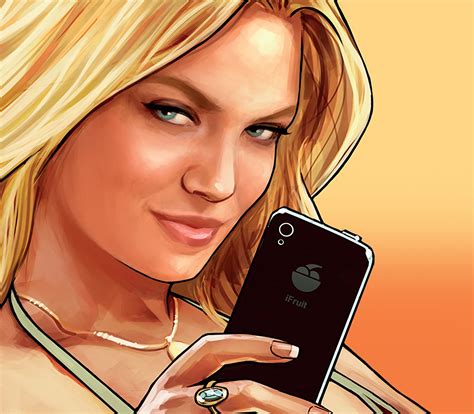 Who is the blonde girl in GTA 5?