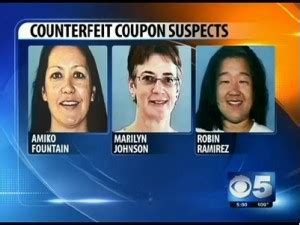 Who is the coupon lady that went to jail?