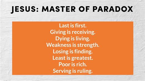 Who is the famous master of paradoxes?