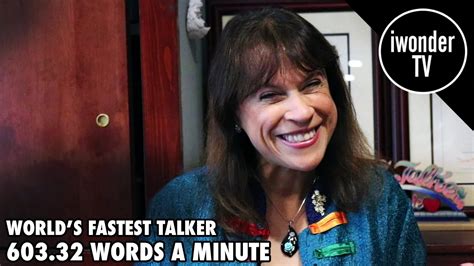 Who is the fastest talker in the world?