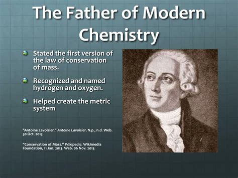 Who is the father of all chemistry?