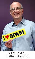 Who is the father of spamming?