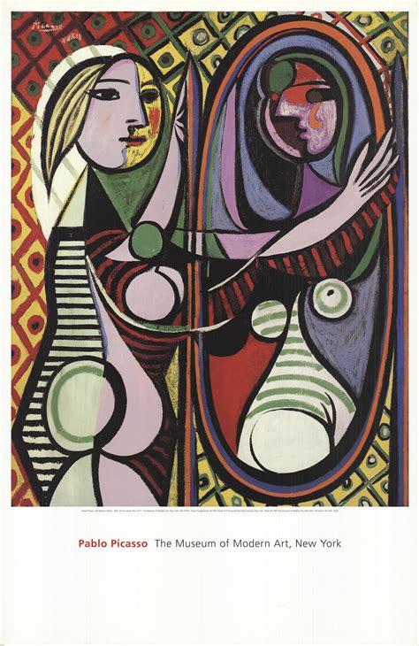 Who is the girl behind the mirror Picasso?