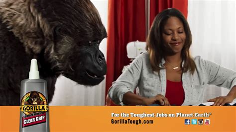 Who is the girl in Gorilla Glue commercial?