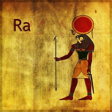 Who is the god Ra in Egypt?