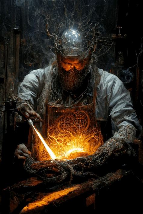 Who is the god of blacksmithing?