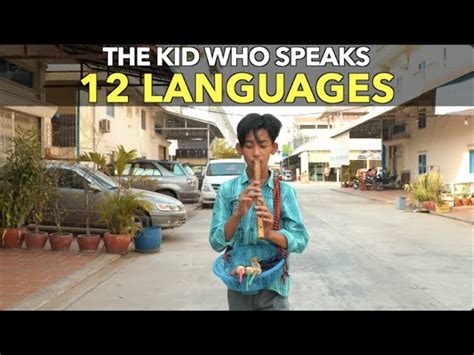 Who is the kid who speaks 12 languages?